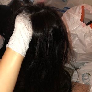 2 wigs hair accessories wig caps wig grip. Used hair products.